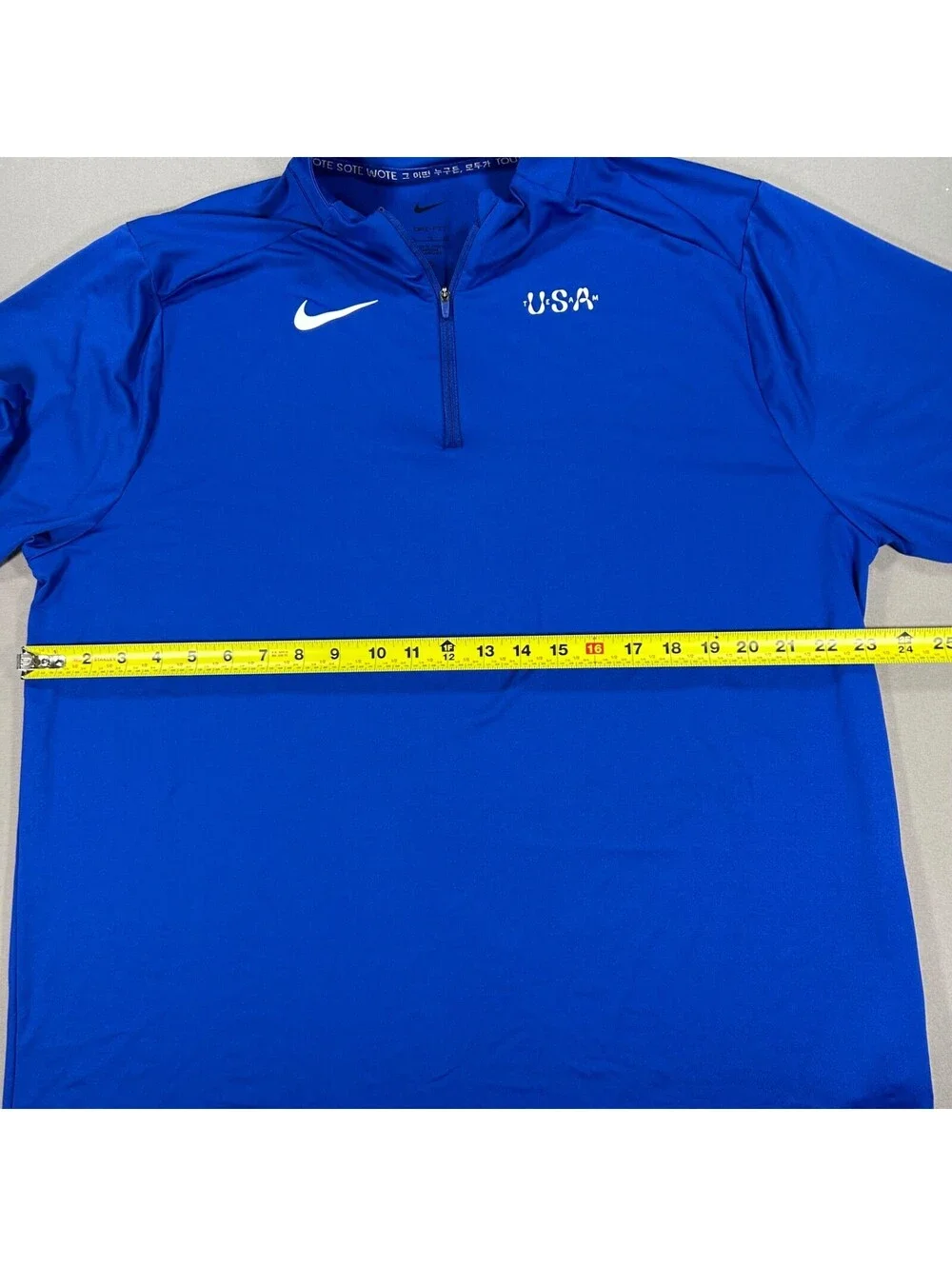 Nike Dry Fit Men’s Team USA Olympics 1/4 Zip Pullover Size XL